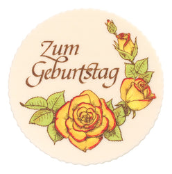 Blumen "zum Geburtstag"