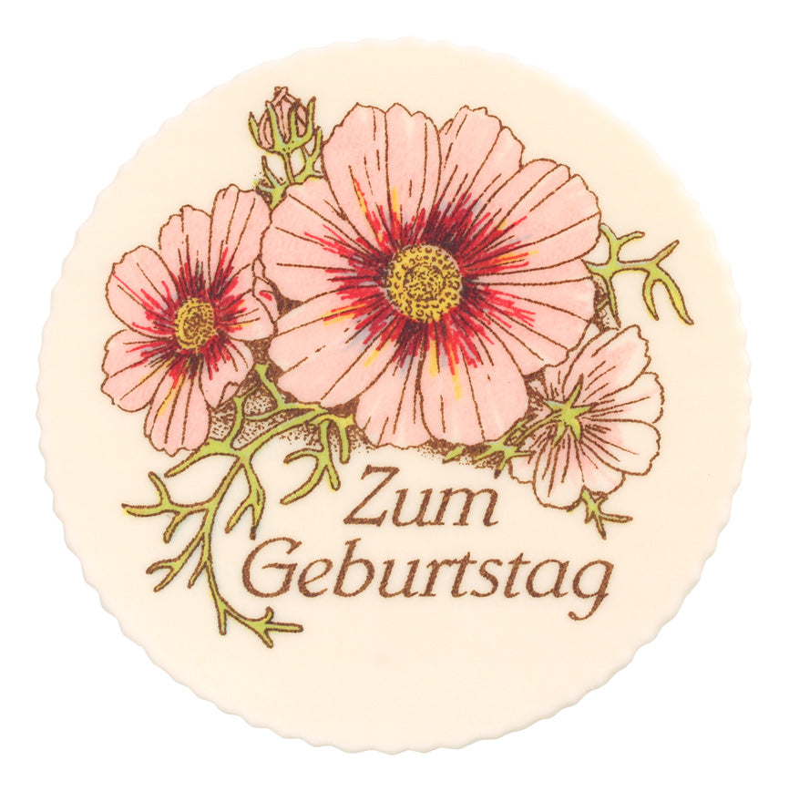 Blumen "zum Geburtstag"