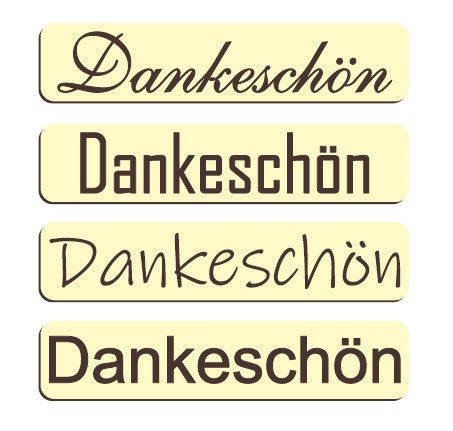 Dankeschön