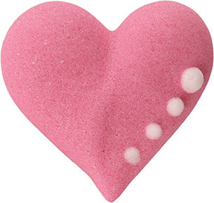 Hearts white pink