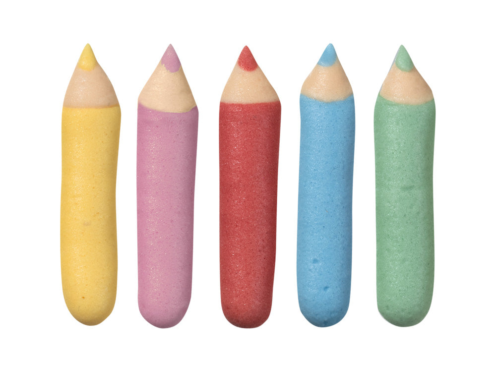 Colored pencils naturally colored