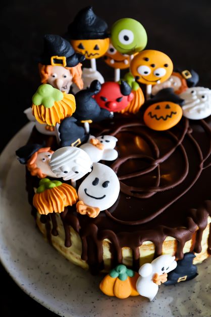 Set d'Halloween am poignard