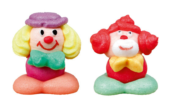 Clowns avec chewing-gum