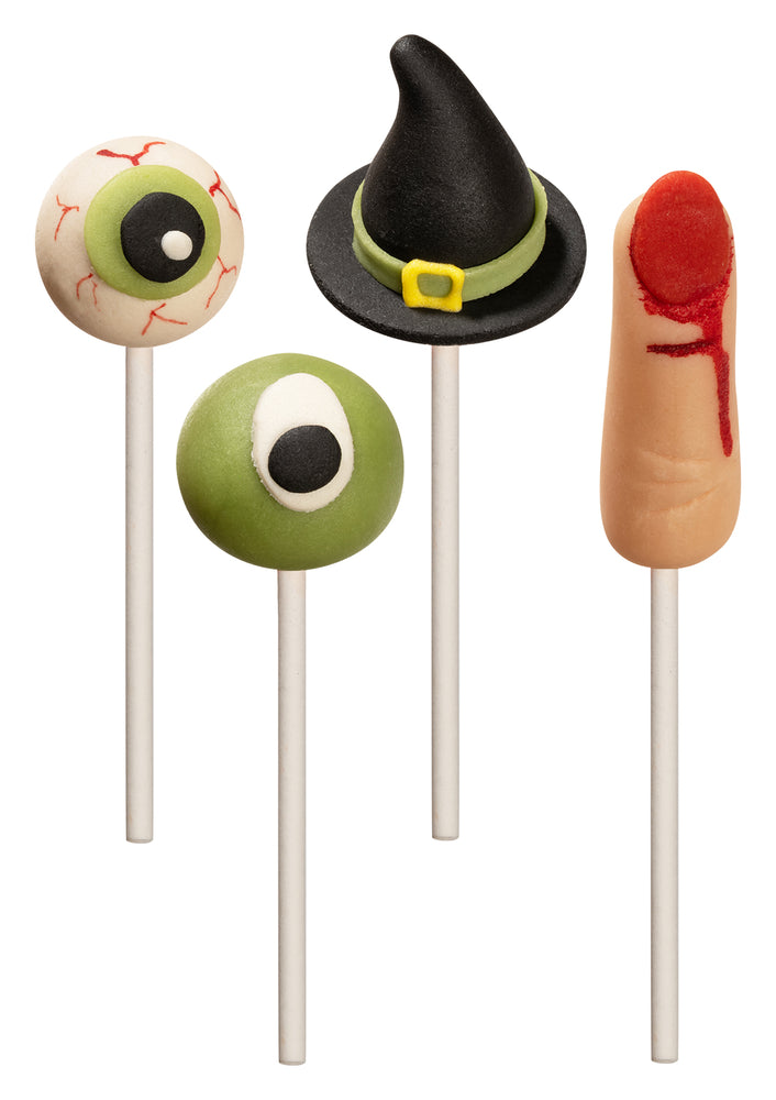 Marzipan Grusel Set am Stab