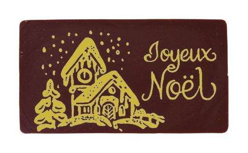 Berger au chocolat Noel