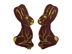 Bunnies di cioccolato oro