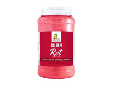 Powder can ruby ​​red 750g