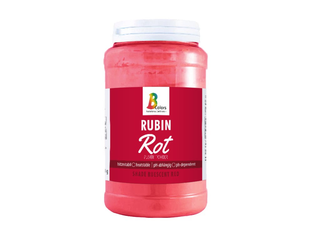 Poudre peut rubis rouge 750g