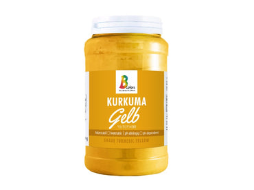 Powder can turmeric yellow 750g