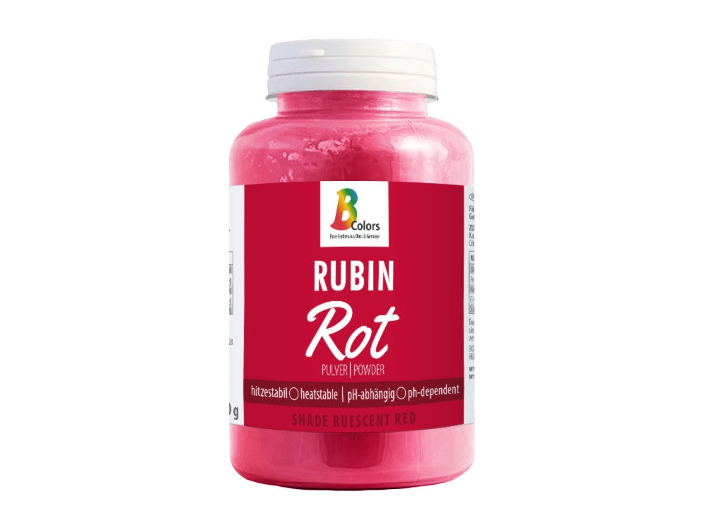 Powder can ruby ​​red 120g