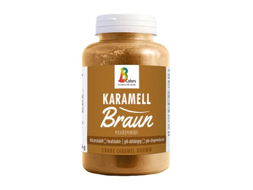 Powder can dose caramel brown 120g