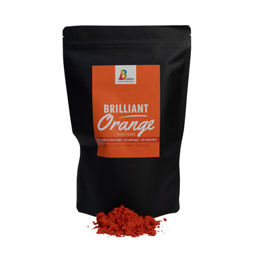 Pulver Zip Beutel Brilliant Orange 750g