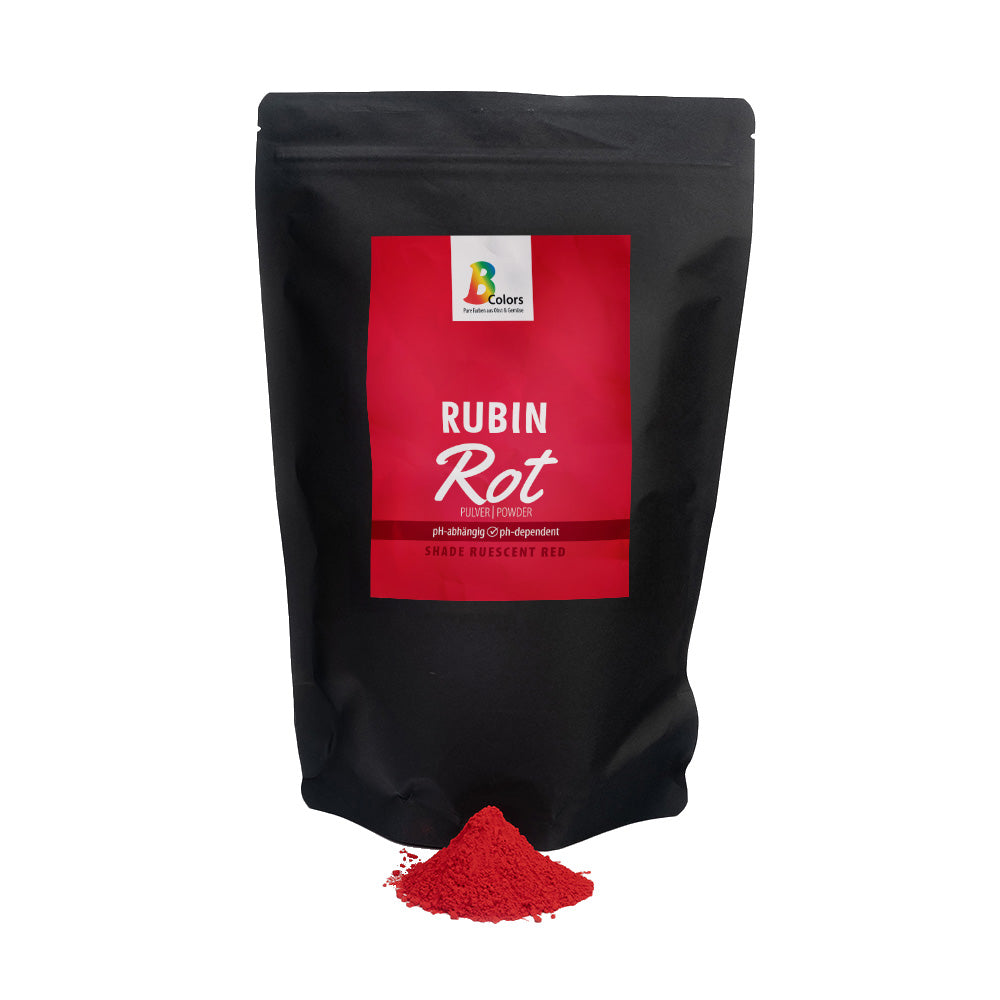 Sac à fermeture éclair à pulver Ruby Red 750g